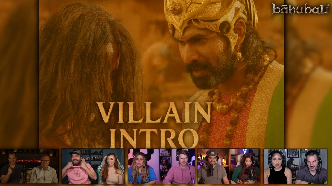 Foreigners REACT to Bhallaladeva’s POWERFUL Intro | Baahubali Scene Reaction @CineDesi @ChaatNChat