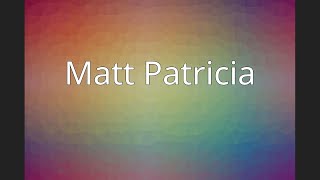 Matt Patricia