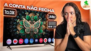 TESTEI a TCL C6K MINI LED: A Melhor TV Custo Benefício de 2026? ⚠️ (sem patrocínio)