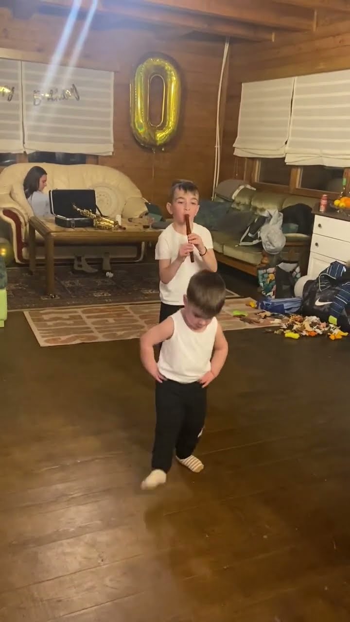 Romanian Brothers Practice Traditional Song || ViralHog
