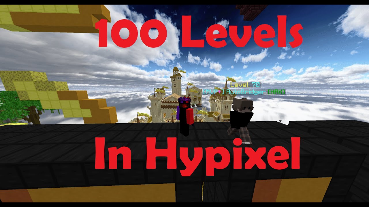 Getting 100 Hypixel Levels - YouTube