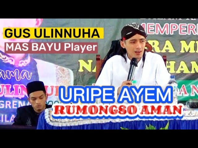Uripe Ayem Rumongso Aman Gus Ulinnuha Juara Aksi Indosiar class=