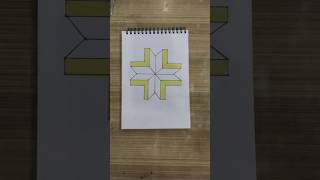 Easy and unique 3D illusion drawing.. @MrBeastGaming @MrBeast @MRINDIANHACKER