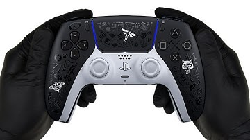 Unboxing The Last of Us Limited Edition PS5 DualSense Wireless Controller - ASMR