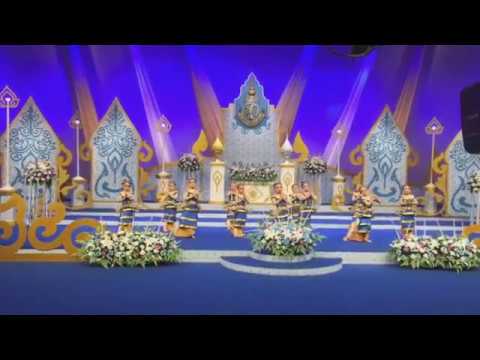 รำถวายพระพร "วันแม่แห่งชาติ" ณ สถานีวิทยุโทรทัศน์แห่งประเทศไทย NBT โดย โรงเรียนอนุบาลโชคชัยชัยพฤกษ์