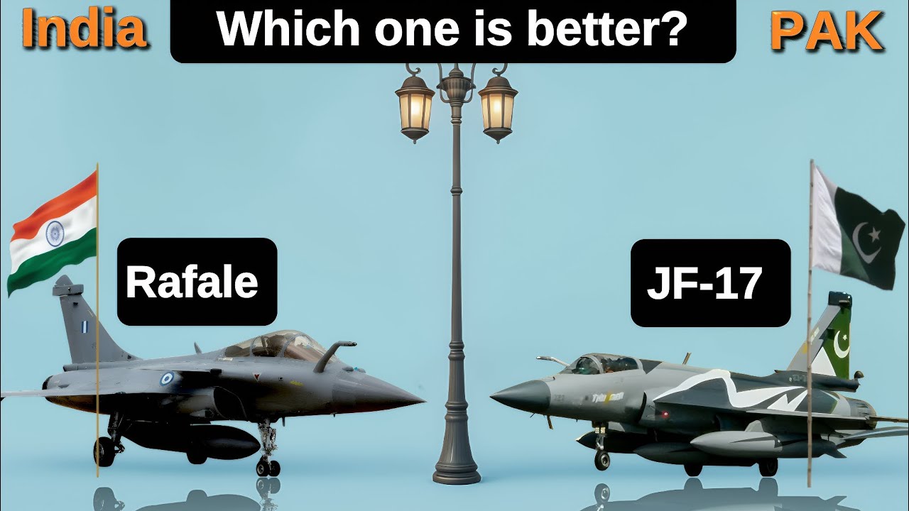Rafale 🇫🇷🇮🇳 vs JF-17 Thunder 🇵🇰 🇨🇳| Full Fighter Jet Comparison 🛩️