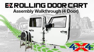 4 Door EZ Rolling Cart Assembly Walkthrough