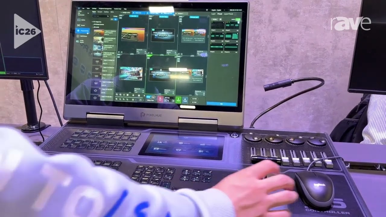 InfoComm 2026: Pixelhue Shows Off U5 Event Controller Console