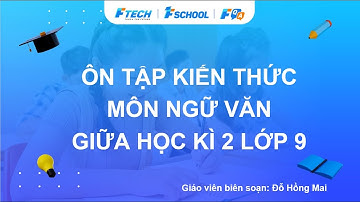 Bài giảng ôn luyện kiến thức giữa học kì 2 môn Ngữ văn lớp 9 - FQA.vn