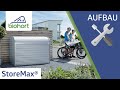 Vidéo: Coffre de jardin StoreMax 190