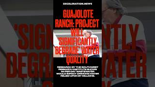 Guajolote Ranch: Research Shows Wastewater Would Contaminate Edwards Aquifer #water #news #texas