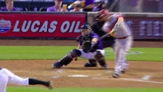ARI@COL: Pollock belts a two-run homer to left field