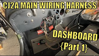 CJ2A Willys Jeep Main Harness (PART 1) | Electrical Wiring Series Willys Jeep Wiring Electrical Part 1