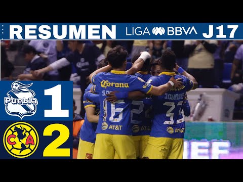 Puebla Club America Goals And Highlights