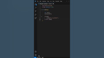 Nested if || if else program in c++ by vs code..#youtubeshorts #viral #trending #reels #computer