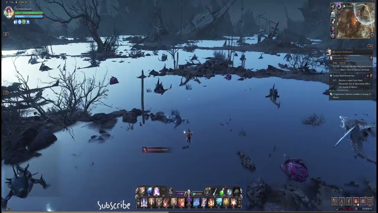 Swamp Shark Researchers Quest - Throne And Liberty (GLOBAL)