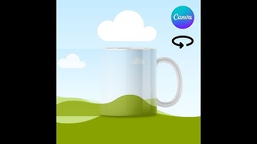 Canva Spinning Mug Mockup, Video Mug Mockup, Rotating 11oz Mug Mockup, Rotating, Canva Tutorial