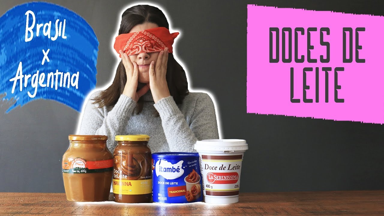 EXPERIMENTANDO DOCE DE LEITE às cegas - Argentinos ou brasileiros? Qual o melhor | TPM por Ju Ferraz