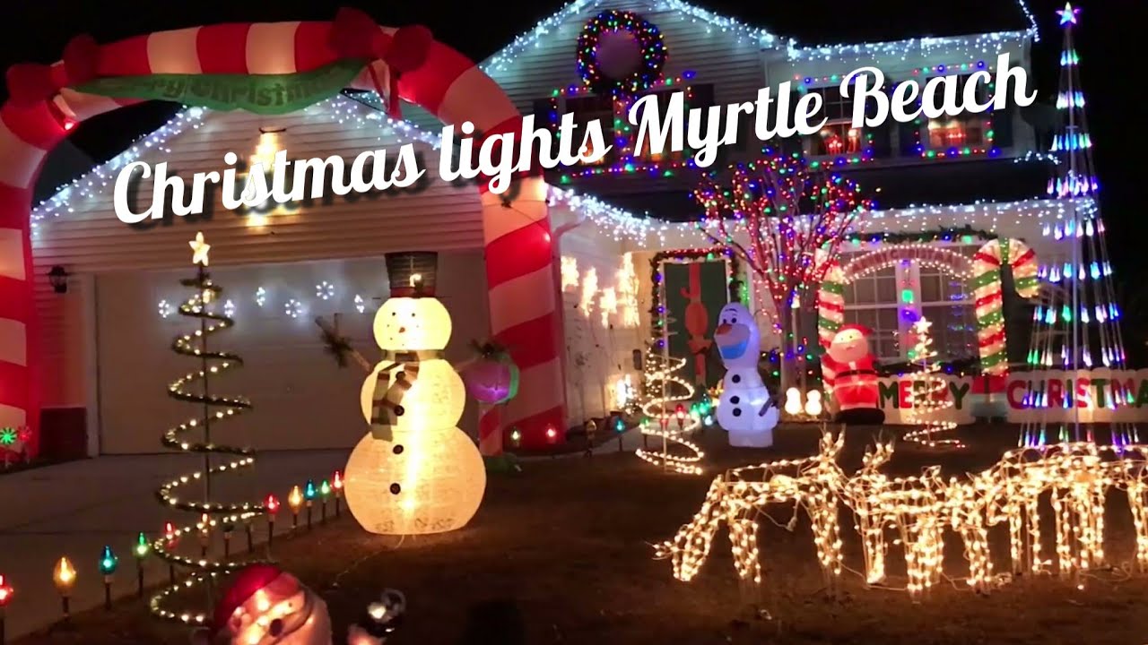 Christmas Lights Myrtle Beach 2019 YouTube