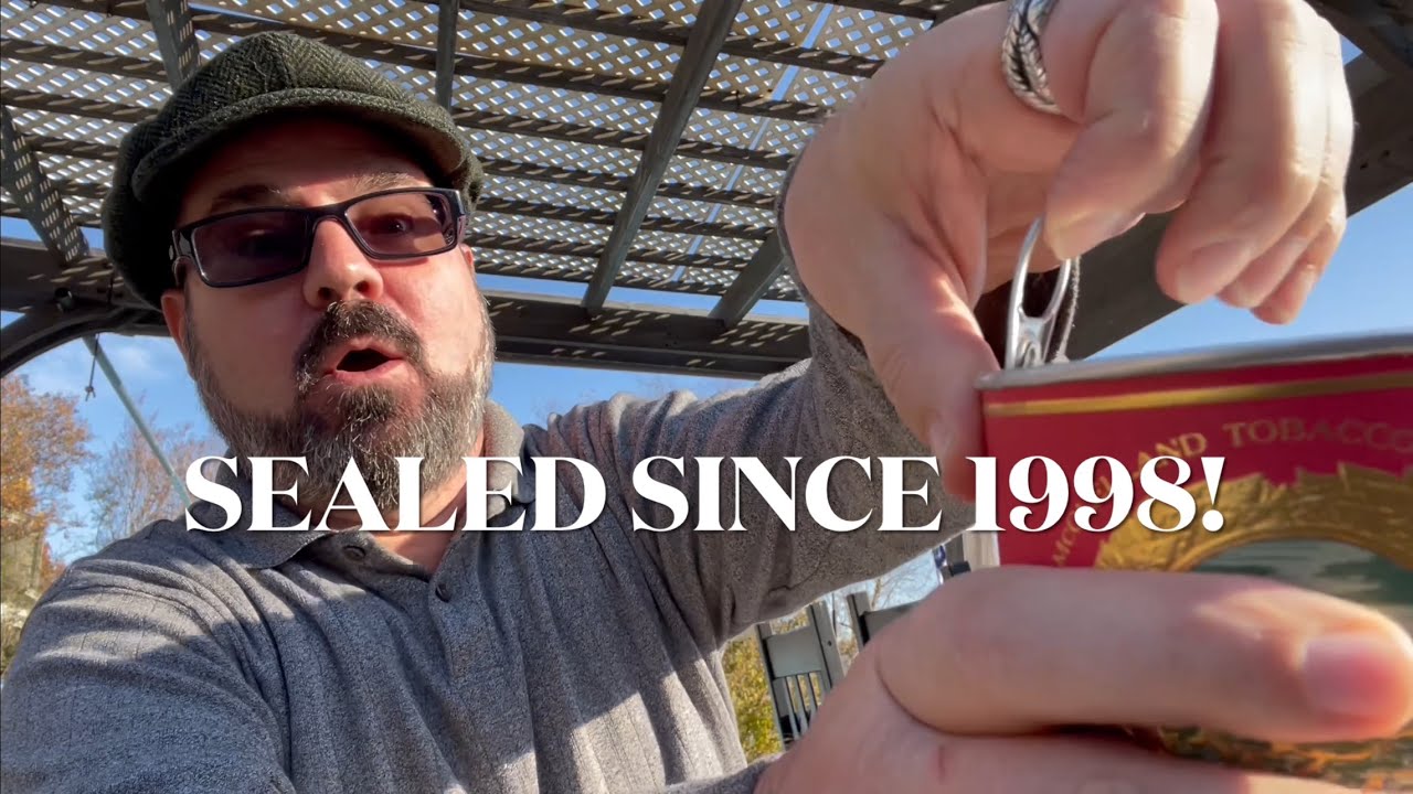 SMOKE WITH ME | 26-Year-Old Tin Cracked for the Holidays!