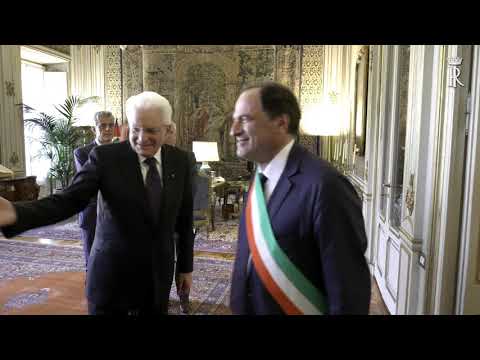 Mattarella incontra una delegazione di ANCI Piccoli Comuni