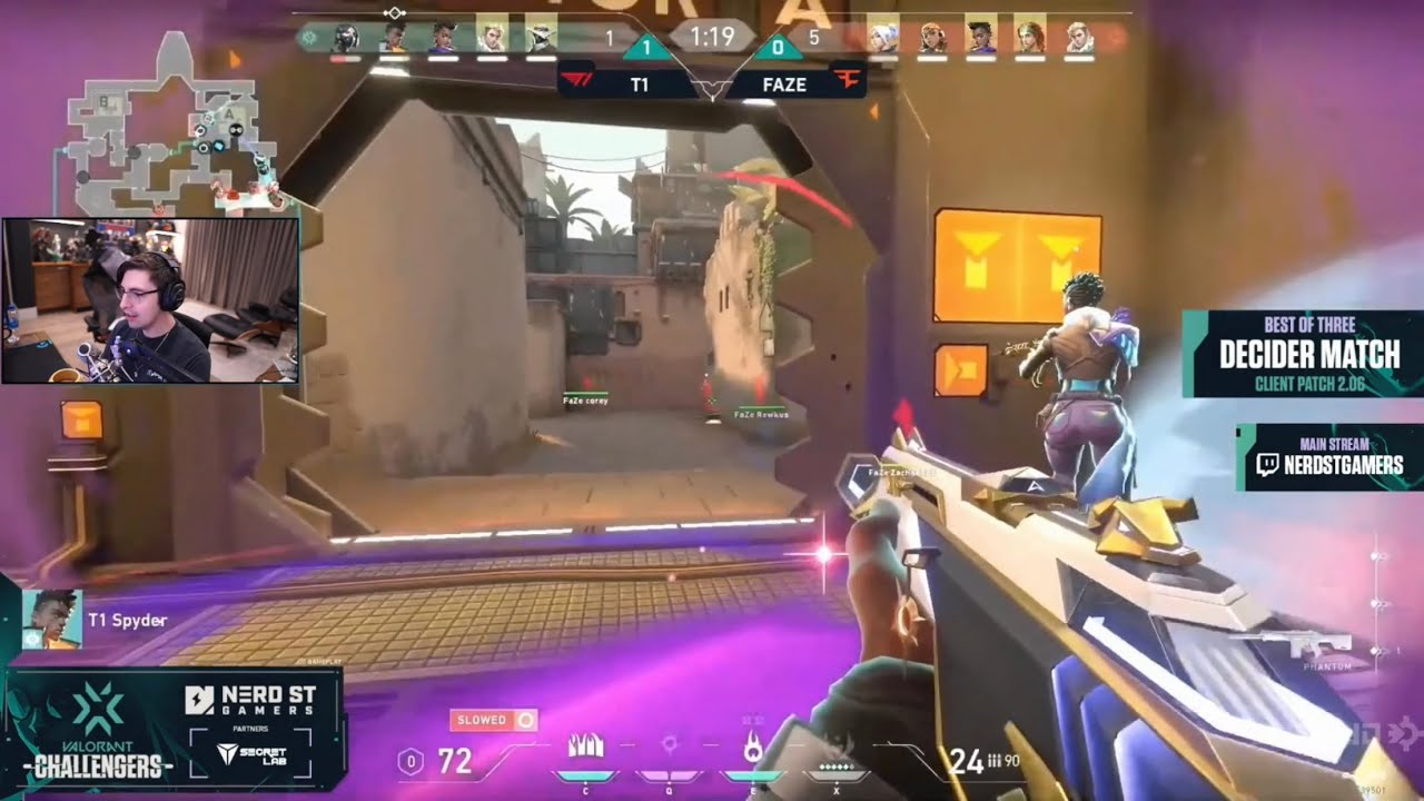 Shroud reacts to ZachaREEE’s insane Astra Setup in TP