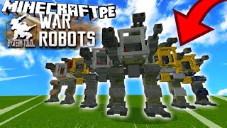 War Robots in Minecraft Pocket Edition | Addon screenshot 1