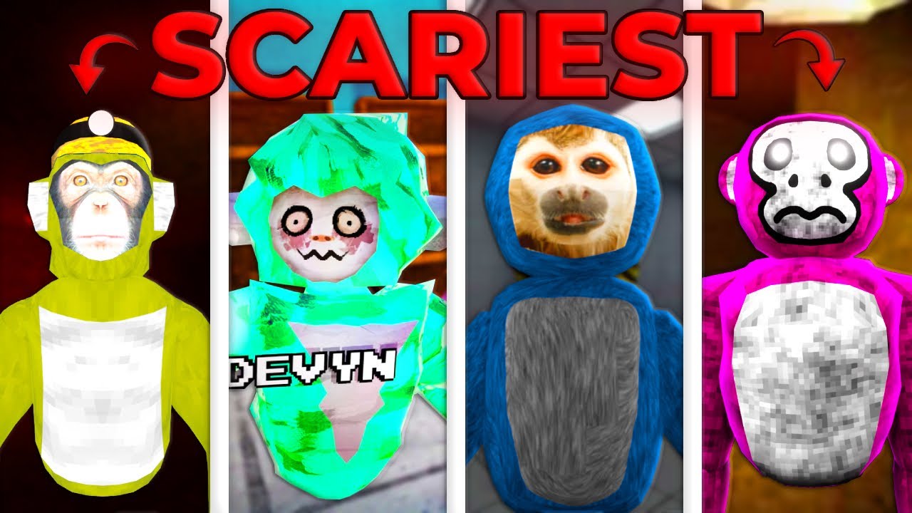 I Played The SCARIEST Gorilla Tag Horror Fan Games…