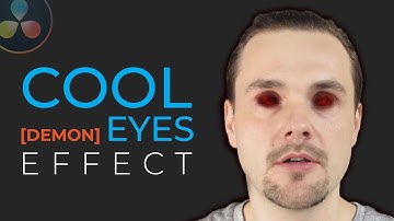 Make Cool Demon Eyes Davinci Resolve 16