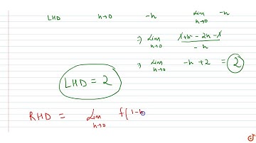 Show that ` f(x)= x^2 ` is differentiable at x=1 and find f