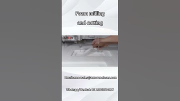 How to milling on EVA foam #EVAfoam #EPEfoam #digitalmachine  #packagingsolution