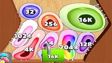 Satisfying ASMR Blob merge unlock 16k