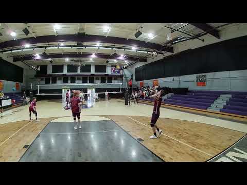 2025.04.17  Boys Volleyball : SET 1 Flagstaff Christian School vs Heritage Academy Pointe