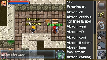 TibiaME Frost quest banuna + take portal [part 2]