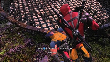 Deadpool slapping Wolverine like there is no tomorrow