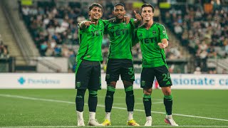 For the Crest. 💚🖤 | Austin FC head to Vancouver to take on the Whitecaps. 