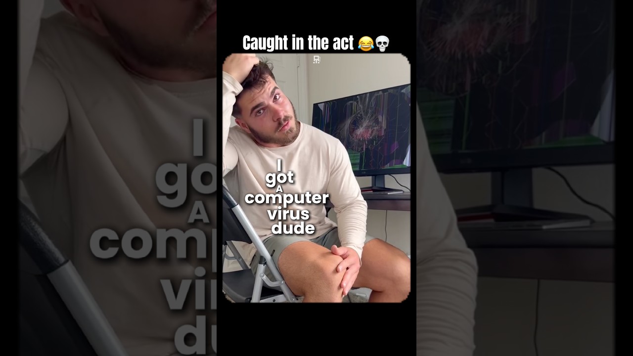 That is NOT a computer virus, bro 😭 #hopecore #hopless #funny
