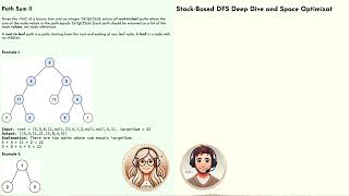 Binary Tree Path Sums: DFS Deep Dive & Shortest Path Strategies | Audio Podcast