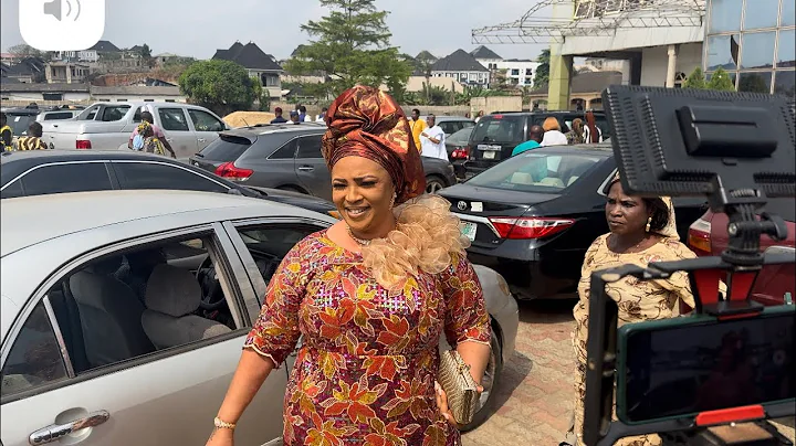 ROSE ODIKA ARRIVED IN STYLE FOR JIDE KOSOKO’S 70TH BIRTHDAY CELEBRATION
