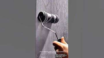 Texture Wall Decorative Work Tool for Vertical Pattern Rolling #worktool