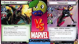 Ironheart vs Green Goblin - 50 Damage in One Turn!
