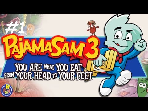 Pajama Sam 3: You Are What You Eat From Your Head To Your Feet Прохождение игры на PS1 # 1