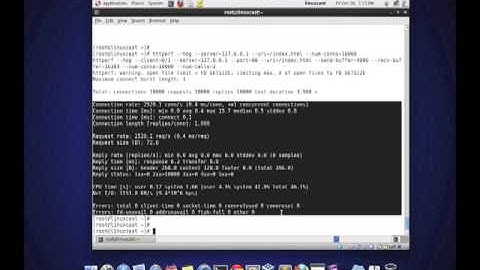 使用httperf对Web服务进行压力测试 [LinuxCast IT播客]