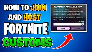 How to Join and Host CUSTOM GAMES in Fortnite (2025)