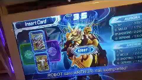 Hero Of Robots Arthur and Aurora in Team  Mode