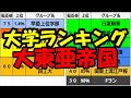 大学ランキング「大東亜帝国編」大東文化、東海大、亜細亜、帝京、国士館。受験生と保護者さま必見です！！