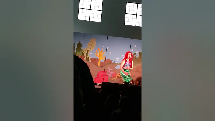 Anna kalmar as the little mermaid