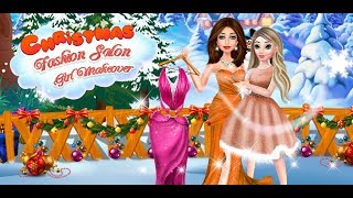 Christmas Fashion Salon Girl Makeover - Makeup Dress up Salon GamePlay Video By GameiMake screenshot 3