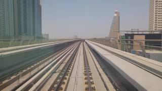 Dubai metro, Dubai mall to Burjuman station