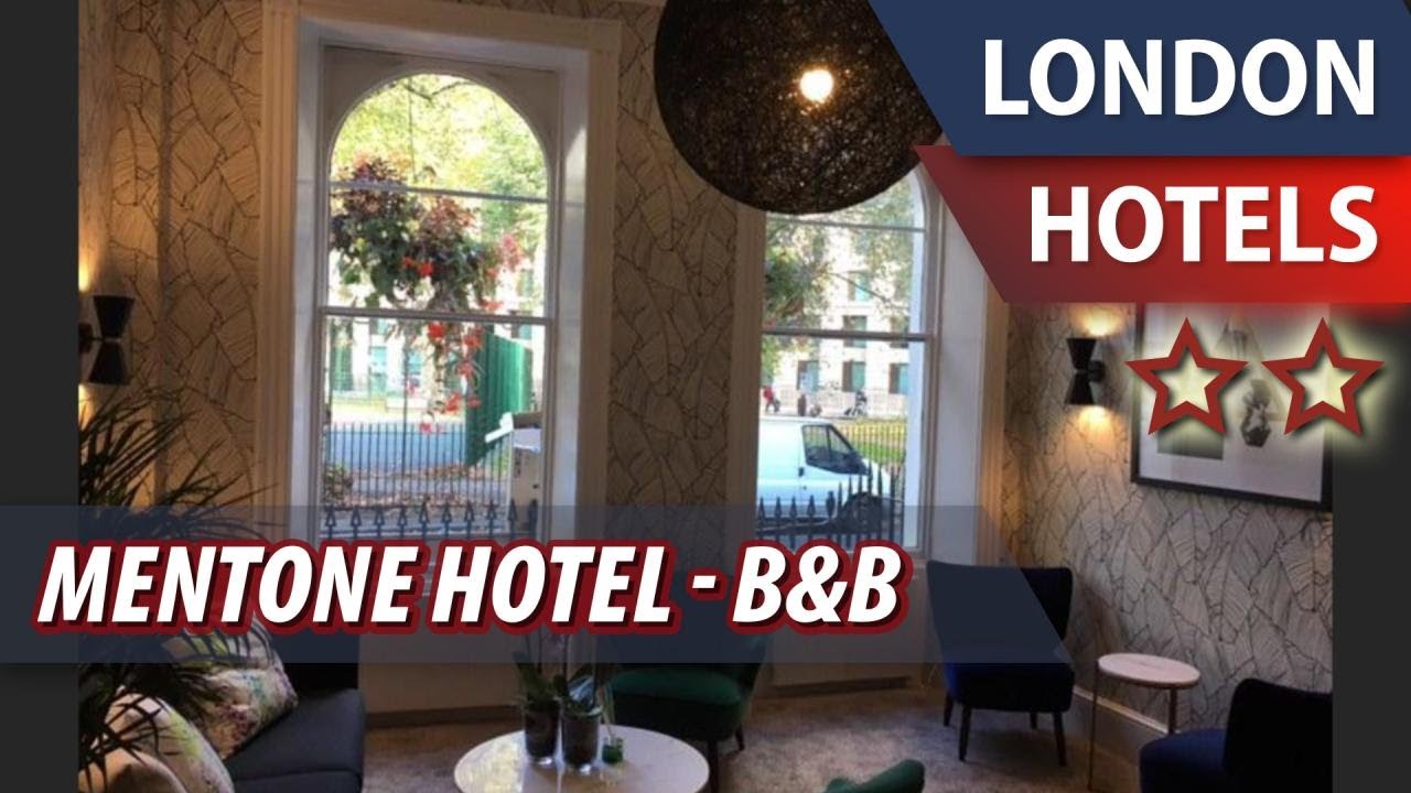 Mentone Hotel B&B ⭐⭐ Review Hotel in London, Great Britain YouTube